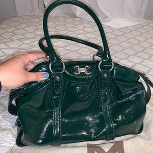 Michael Kors Dark Green Handbag